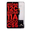 LCD Display ohne Rahmen für Xiaomi Redmi 12C/ Redmi 11A/ Poco C55 (alle Farben)