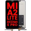 LCD Display ohne Rahmen für Xiaomi Mi A2 Lite/ Redmi 6 Pro (alle Farben)