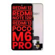 LCD Display ohne Rahmen für Xiaomi Redmi 12/ Redmi Note 12R/ Redmi 13 4G/ Redmi