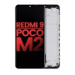 LCD Display mit Rahmen für Xiaomi Redmi 9/ Poco M2 (alle Farben)