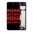 LCD Display mit Rahmen für Xiaomi Redmi A1/ Xiaomi Redmi A1+/ Redmi A2/ Redmi