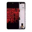 LCD Display mit Rahmen für Xiaomi Redmi 12/ Redmi Note 12R/ Poco M6 Pro