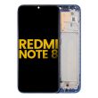 LCD Display mit Rahmen für Xiaomi Redmi Note 8/ Redmi Note 8 (Aftermarket Plus)