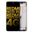 LCD Display mit Rahmen für Xiaomi Redmi Note 9S/ Redmi Note 9 Pro 4G