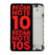 OLED Display mit Rahmen für Xiaomi Redmi Note 10 4G/ Redmi Note 10S