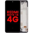 OLED Display mit Rahmen für Xiaomi Redmi Note 14 4G (EU Version) (alle Farben)