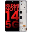 OLED Display mit Rahmen für Xiaomi Redmi Note 14 5G (Lavendel)