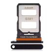 SIM-Kartenschacht für Xiaomi Redmi Note 12 Turbo/ Poco F5 (Schwarz)