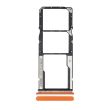 SIM-Kartenschacht Dual für Xiaomi Redmi 9C/ 9A (Orange)