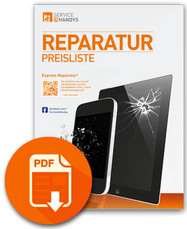 Reparatur-Preisliste