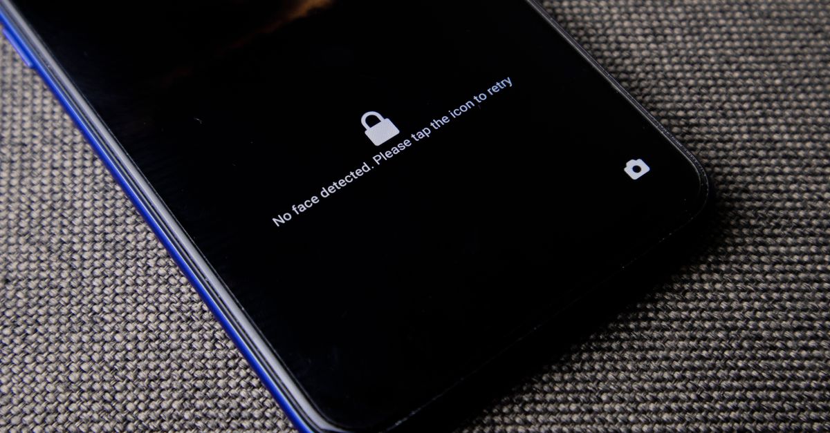 Entsperrmuster vergessen – Gesperrter Smartphone-Bildschirm